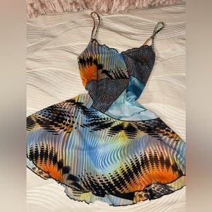 Printed Colorful Dress